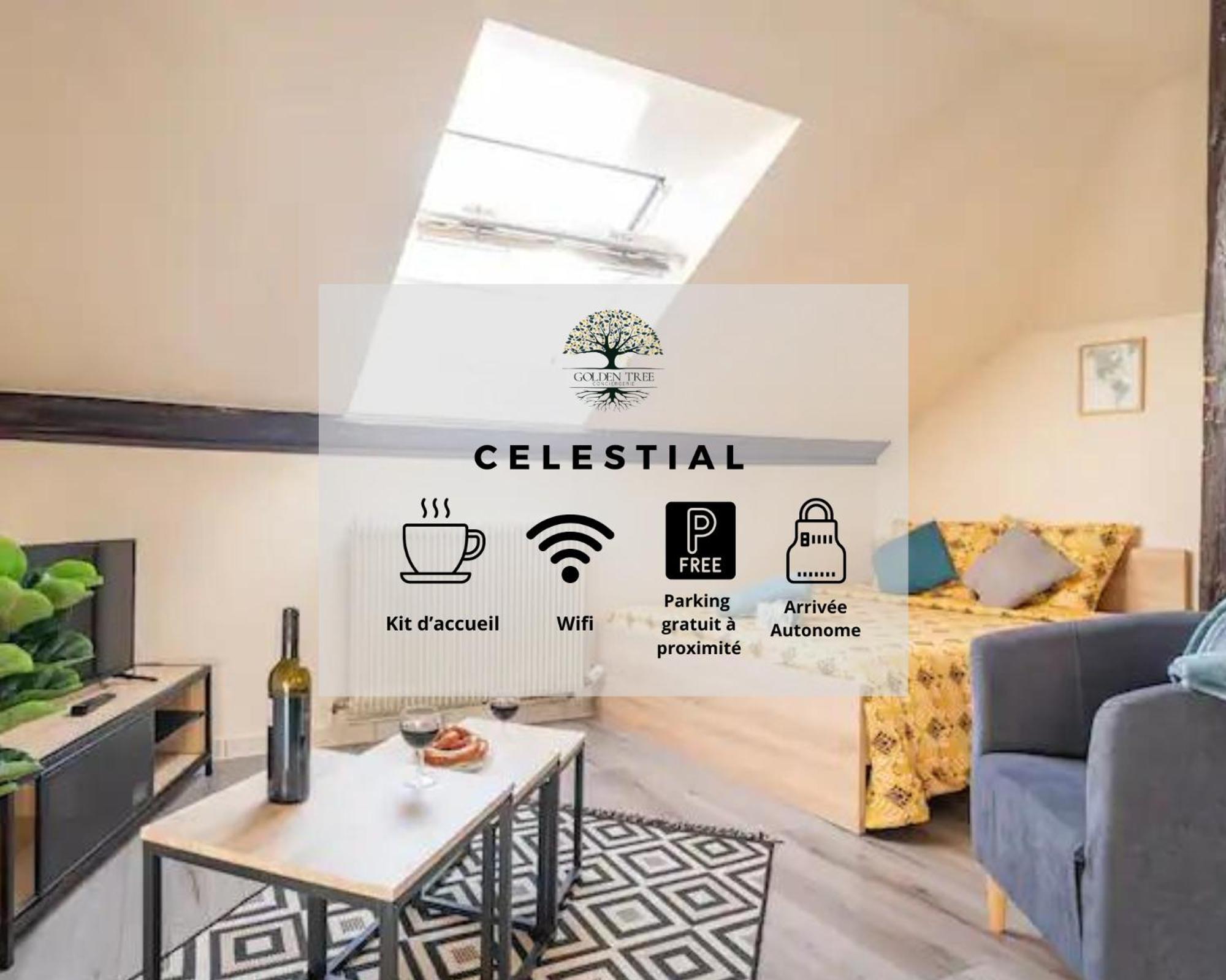 Ferienwohnung Celestial - Golden Tree - Wifi - 20Min St-Croix & Center Parcs Sarrebourg Exterior foto